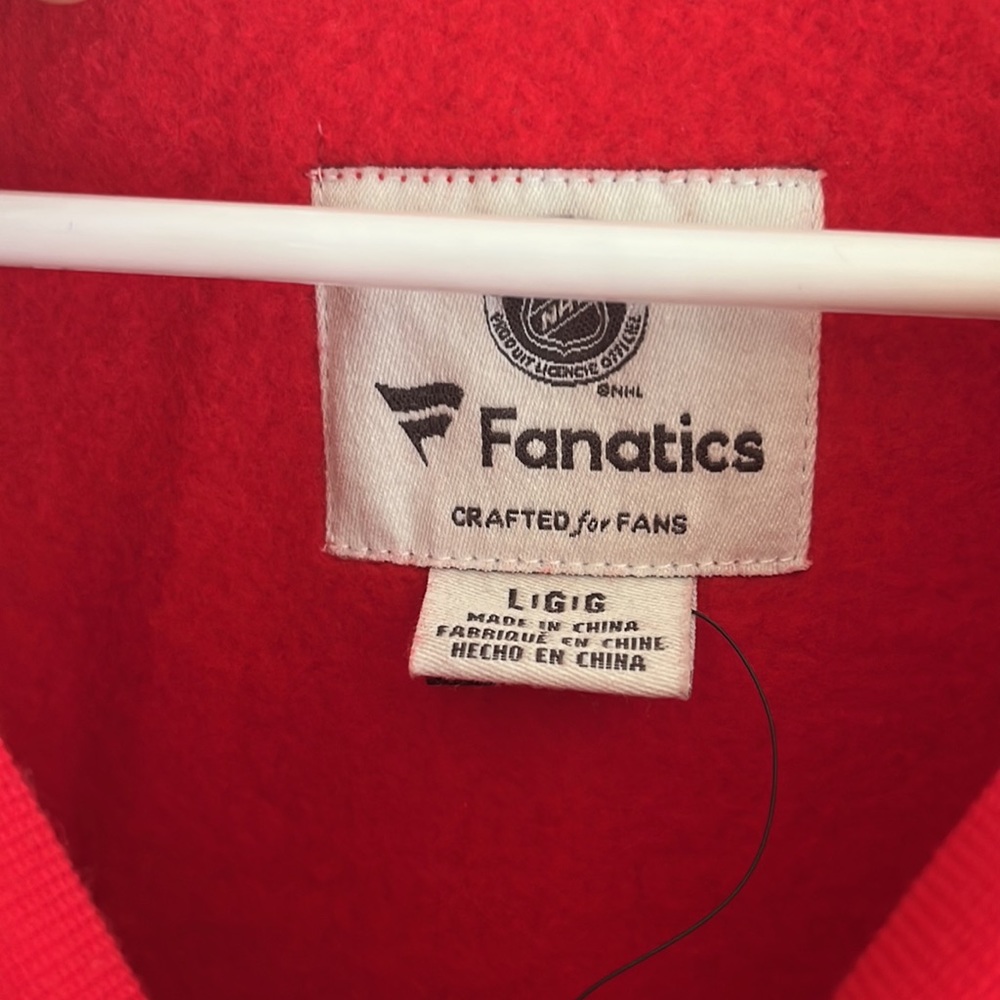 Red wings sweatshirt crew neck - Picture 3 of 4